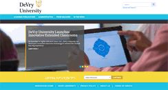 Desktop Screenshot of devry.tekgroupweb.com